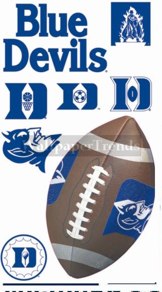 DU Duke University Blue Devils Wall Decals
