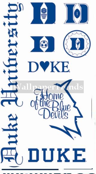 DU Duke University Blue Devils Wall Decals