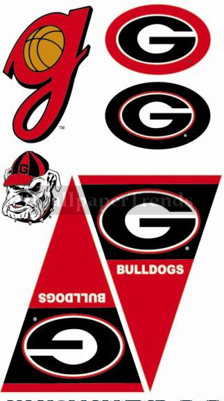 UG University of Georgia Bulldogs Wall Decals