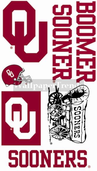 OU Oklahoma University Sooners Wall Decals
