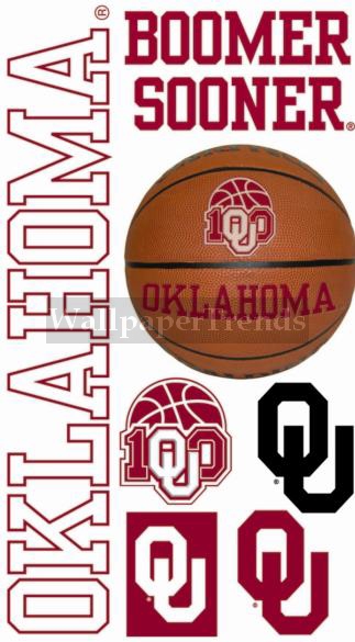 OU Oklahoma University Sooners Wall Decals