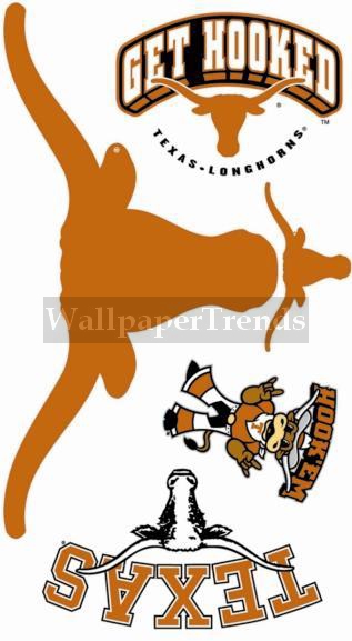 UT University of Texas Longhorns Wall Decals