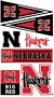 Nebraska Huskers Wall Decals 