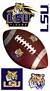 LSU Fighting Tigers Wall Decals 