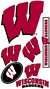 Wisconsin Badgers Wall Decals 