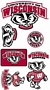 Wisconsin Badgers Wall Decals 