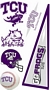 Texas Christian Horned Frogs Wall Decals 