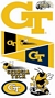 GT Yellow JacketsWall Decals 