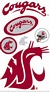Washington State CougarsWall Decals 