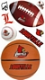 Louisville Cardinals Wall Decals 