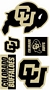 Colorado Buffaloes Wall Decals 