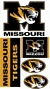 Missouri Tigers Wall Decals 