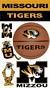 Missouri Tigers Wall Decals 