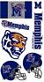 Memphis Tigers Wall Decals 
