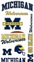 Michigan Wolverines Wall Decals 