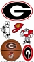 Georgia Bulldogs Wall Decals 