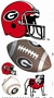 Georgia Bulldogs Wall Decals 