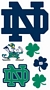 Notre Dame Fighting Irish Wall Decals 