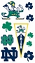 Notre Dame Fighting Irish Wall Decals 