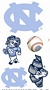 North Carolina Tar Heels Wall Decals 