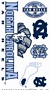 North Carolina Tar Heels Wall Decals 