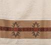Oak Leaf bathroom decor bath towels set