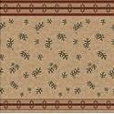 Oak Leaf bathroom shower curtains