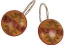 Oak Leaf shower curtain hooks