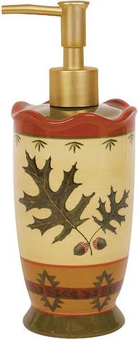 Oak Leaf  bathroom Soap/Lotion Dispenser Pump