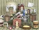 Linda Spivey Outhouses Decor bathroom vanity accessories
