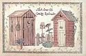 Linda Spivey Outhouses Decor bath rugs tub mat