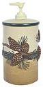 Pinecone Lodge Kitchen Decor Soap Dispenser