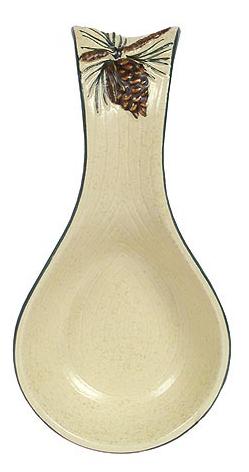 Pine Cone Lodge  bathroom Kitchen Spoon Rest