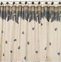 pine cone lodge bathroom shower curtain
