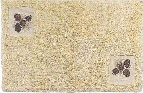 PINECONE CABIN LODGE BATHROOM ACCESSORIES RUGS MATS~FREE SHIPPING ... PINECONE CABIN LODGE BATHROOM ACCESSORIES RUGS MATS~FREE SHIPPING ...
