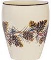Pine Lodges designer trash can