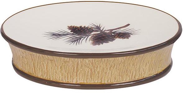 Pine Lodges bathroom soap dish