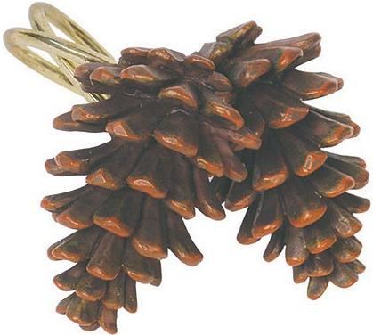 Pine Lodges  bathroom Shower Curtain Hooks