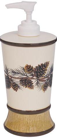 Pine Lodges  bathroom Soap/Lotion Dispenser Pump