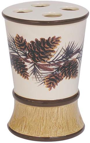 Pine Lodges  bathroom Toothbrush Holder