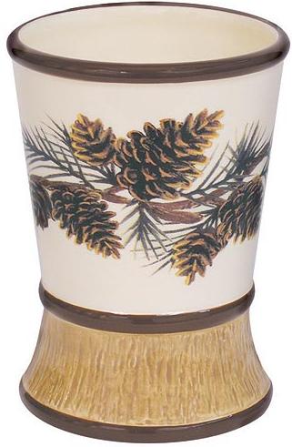 Pine Lodges  bathroom Cup Tumbler