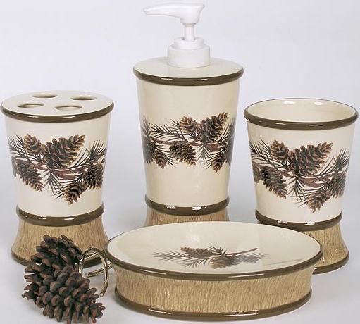 Pine Lodges  bathroom Accessories Set