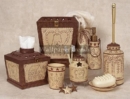 Linda Spivey Punched Tin Decor bathroom vanity accessories