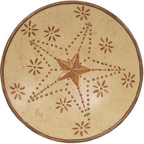 Linda Spivey Punched Tin Decor bathroom soap dish