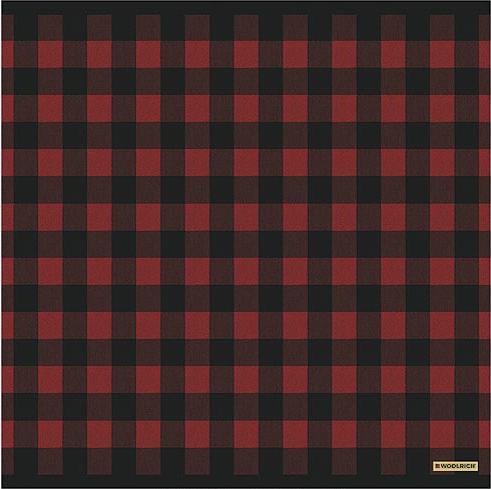 Red Plaid  bathroom Shower Curtain
