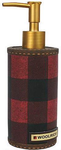 Bathroom Accessories Red red plaid cabin lodge bathroom accessories soap dispenser~free Bathroom Accessories Red red plaid cabin lodge bathroom accessories soap dispenser~free
