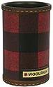 Red Plaid bathroom wall cup tumbler