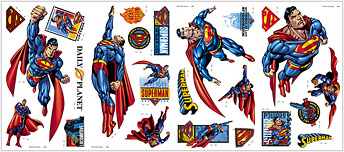 RMK1039SCS Superman Wall Decals