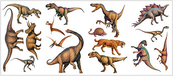 RMK1043SCS Dinosaurs Wall Decals
