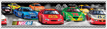RMK1046BCS NASCAR Stick On Wall Border